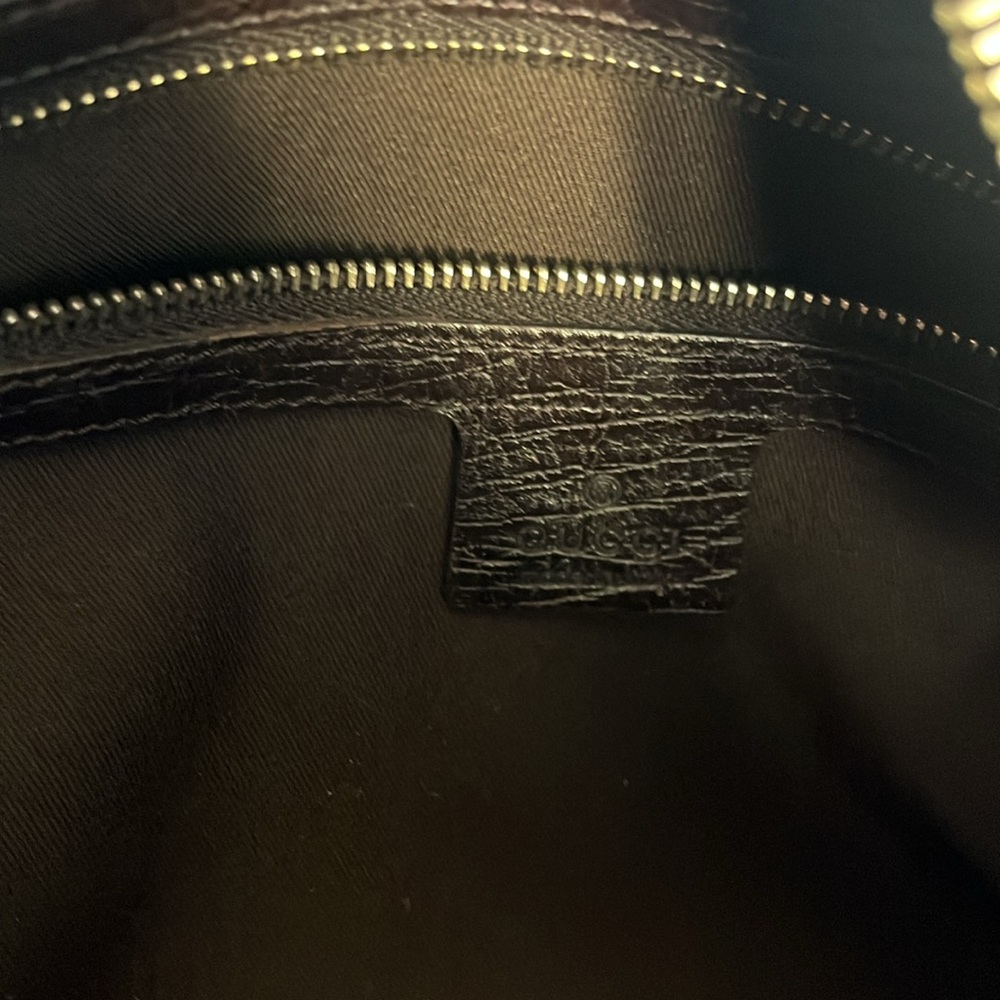 Gucci Monogram Horsebit Boho Bag - Picture 12 of 14